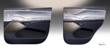 2025 Lincoln Navigator Interior Sketch